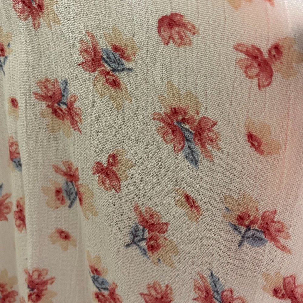 NWT Floral Wide Sleeve Top - Picture 4 of 5